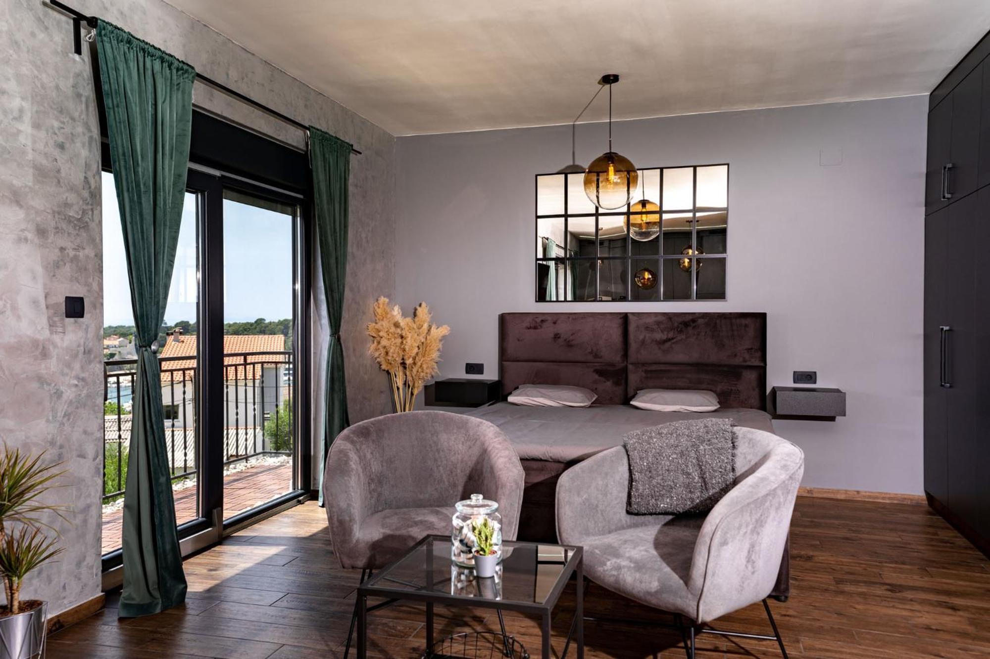 Modern Studio With A Beautiful View Rab Town Dış mekan fotoğraf