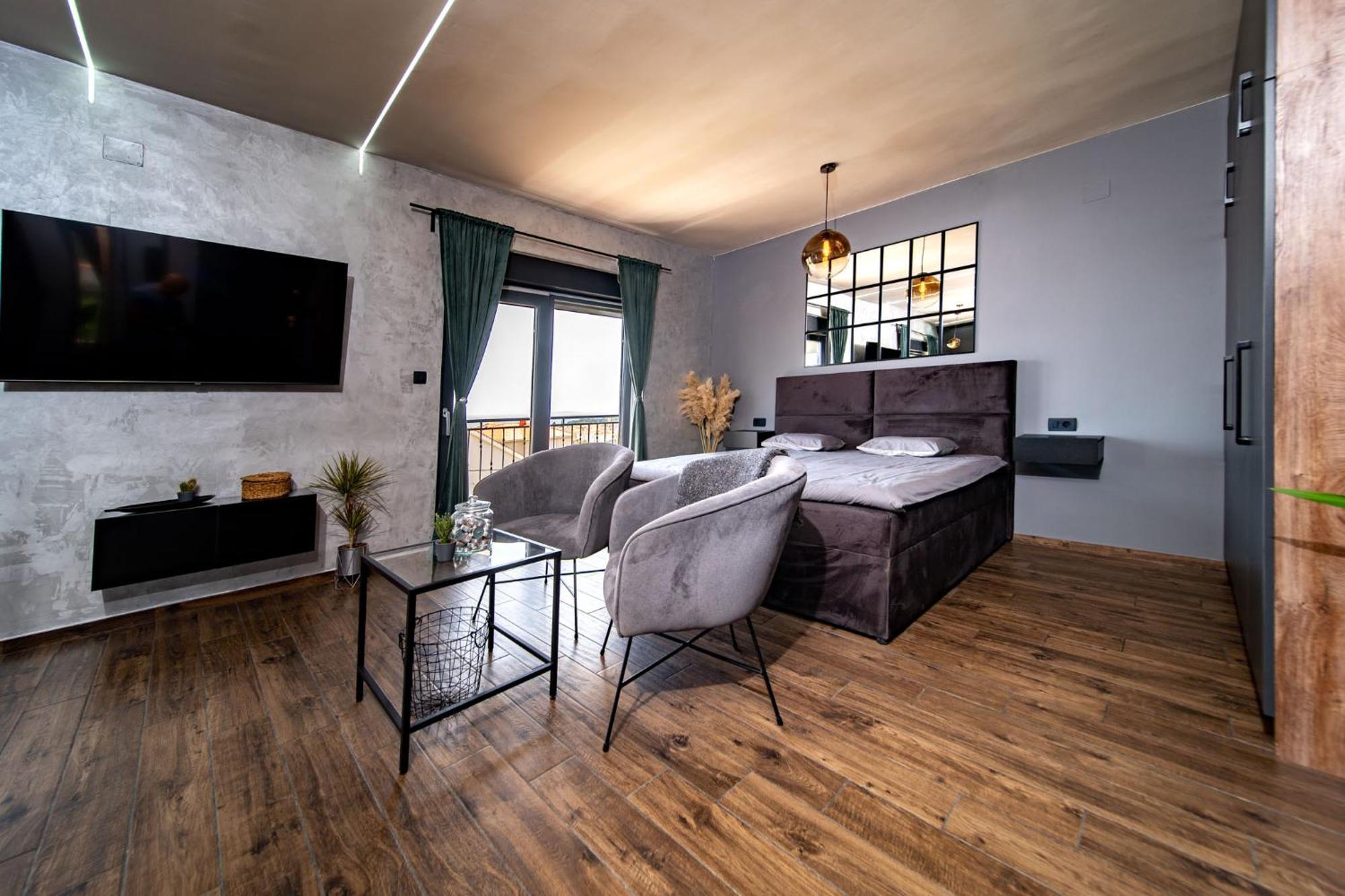 Modern Studio With A Beautiful View Rab Town Dış mekan fotoğraf